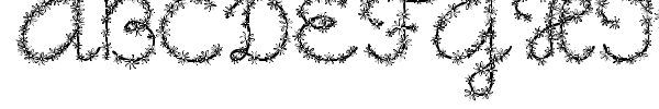 Little Days + Little Daisy font preview